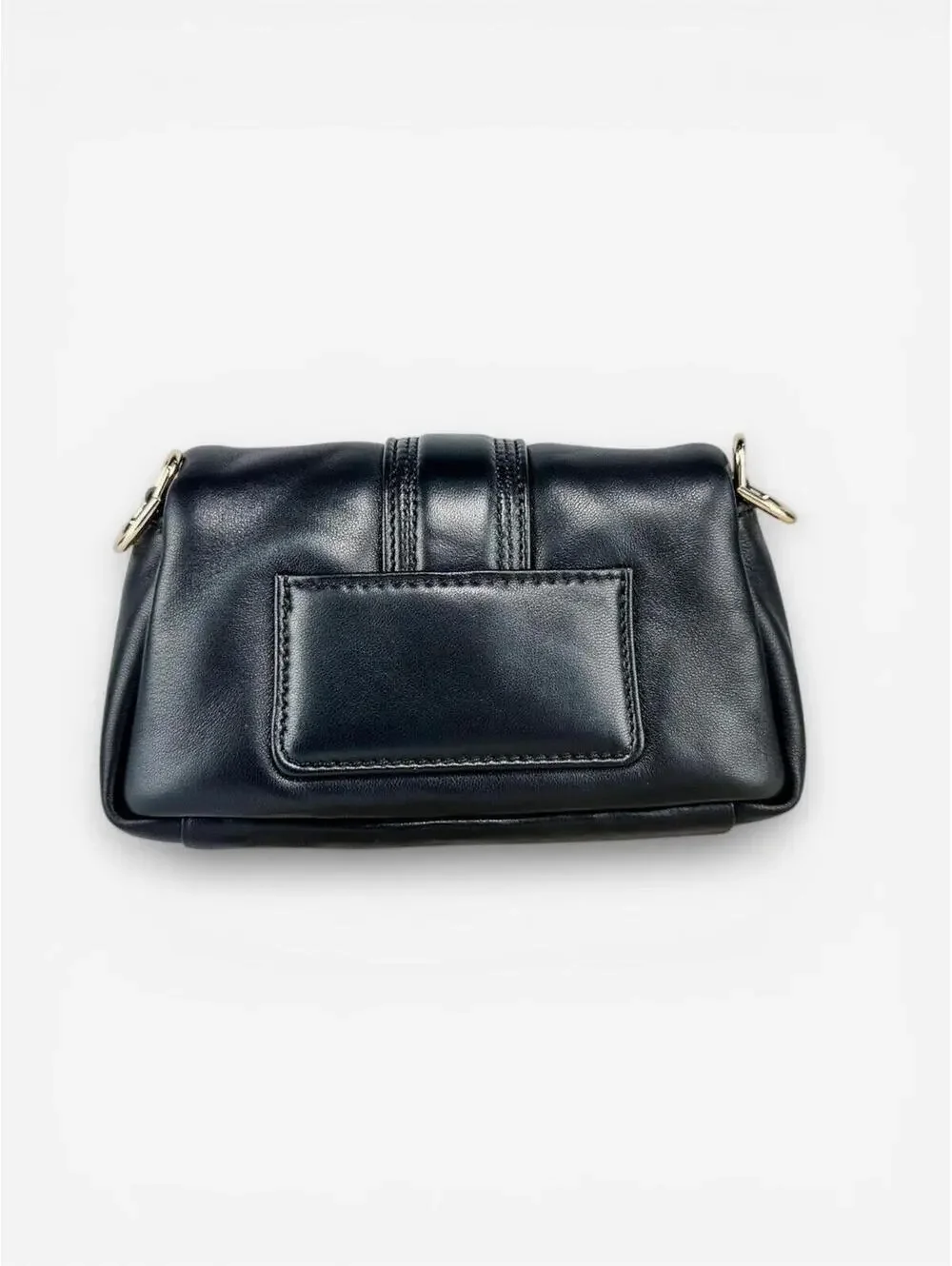 Jacquemus Le Petit Bambimou Black Leather Top Handle Crossbody Bag NWT - Picture 3 of 9